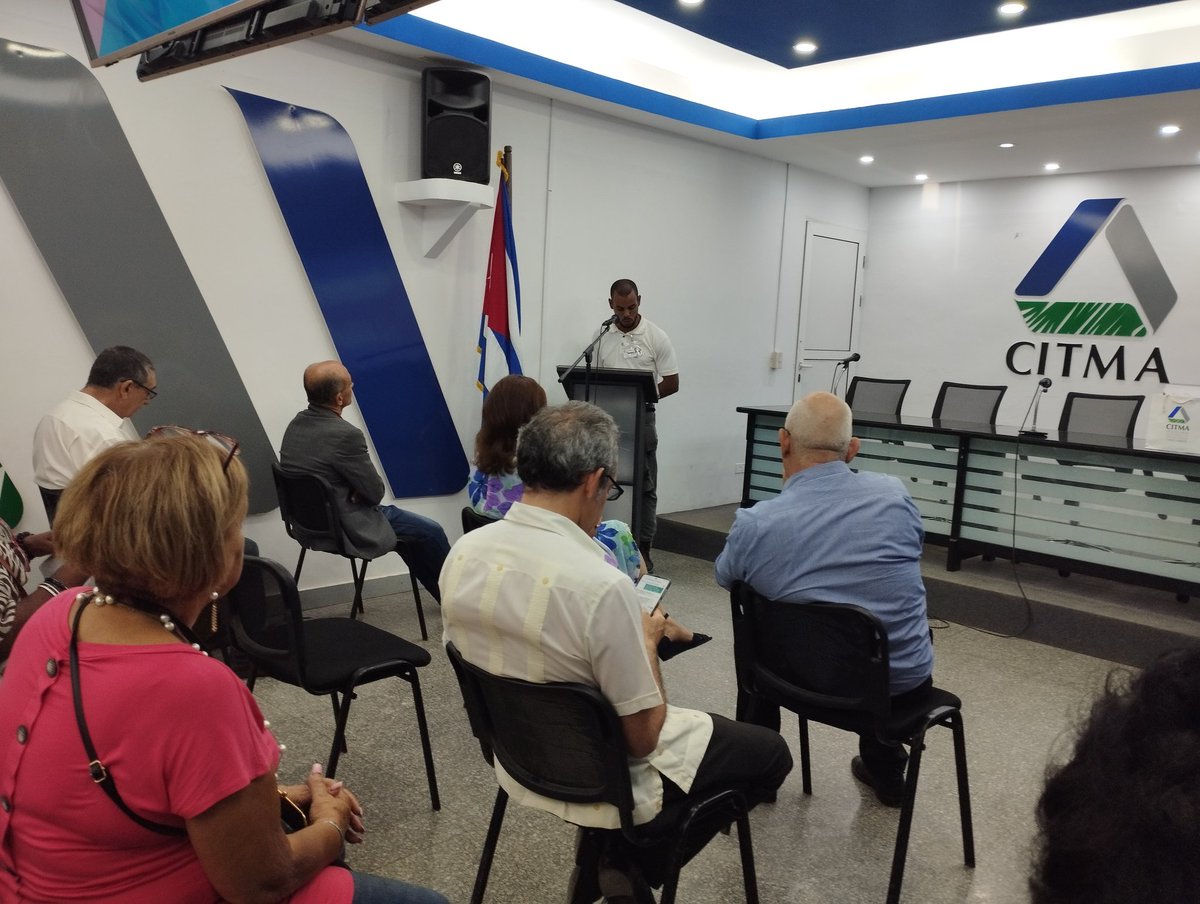 <a href="/citmacuba/">Ministerio de Ciencia, Tecnología y Medio Ambiente</a> celebra el #DiaInternacionalDeLaMujer  desde su sede central. Homenaje a las féminas que día a día trabajan en función del desarrollo de la #Ciencia #Tecnologia #Innovacion #MedioAmbiente 
#Cubanas <a href="/ElbaRosaPM/">Elba Rosa</a> <a href="/SANTANACITMA/">JOSE FIDEL SANTANA NUÑEZ</a> <a href="/ArmandoRguezB/">Armando</a> <a href="/adianez_taboada/">Adianez Taboada</a> <a href="/FMC_Cuba/">FMC de Cuba</a>