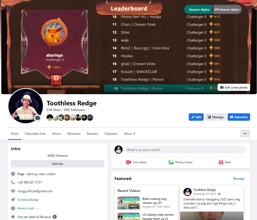 ToothlessRedge's tweet photo. I already forgot that I'm a streamer after fb disabled my page but after a decade fb enable it again damn 😅

https://t.co/pDZpupblFJ https://t.co/hUcHPoSurs