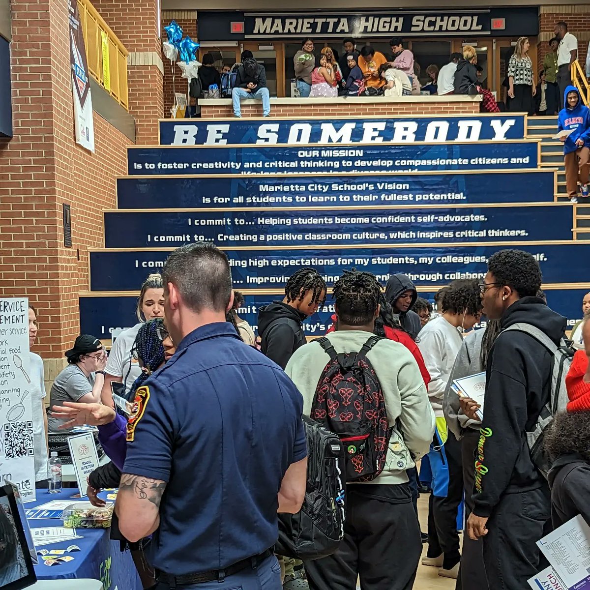 MHSpitchfork (@mhspitchfork) on Twitter photo College & career fair happening now <a href="/MariettaGAhs/">Marietta High School</a> (again on March 15 & 22). #BeSomebody <a href="/CUofGA/">CreditUnionOfGeorgia</a> College & career fair happening now <a href="/MariettaGAhs/">Marietta High School</a> (again on March 15 & 22). #BeSomebody <a href="/CUofGA/">CreditUnionOfGeorgia</a>
