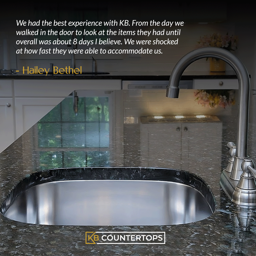 kbcountertops's tweet image. We take pride in sharing our customers' stories because it helps us instill that trust within our future customers. You know we're your next countertop experts.

Find your nearest store at kbcountertops.com/locations

#kbcountertops #countertopexperts #tampabay #stonefabricators