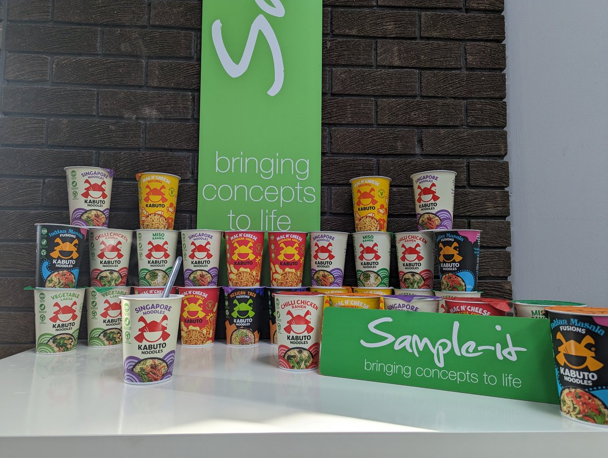 sampleitmockups's tweet image. We love working with brands and the team love it when free samples arrive! Thank you @KabutoNoodles – they’re delicious 😍. If you’re thinking of a new product launch and need some prototype’s made up, call us on +44 (0)1670 715505.
#welovewhatwedo #packaging #samples #mockups