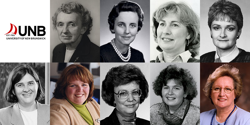 To move forward, we need to look back and remember those who came before us. Here are some of the women of <a href="/UNB/">UNB</a> and the important paths they forged. blogs.unb.ca/alumni/2022/10…
__
This story was produced for Women's History Month in October 2022.