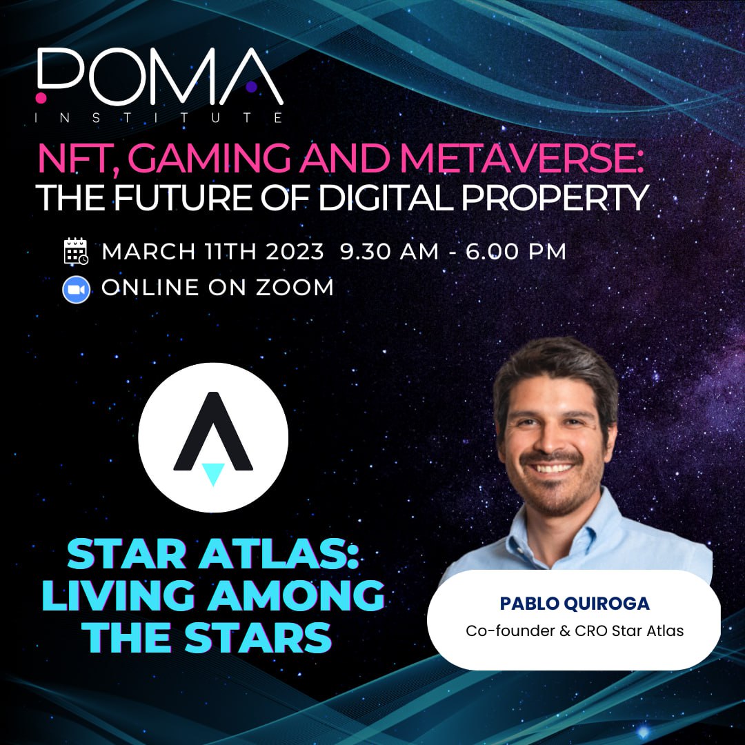 Poma Institute sta organizzando un meraviglioso workshop sul Gaming web3 e il Metaverso per questo 11 e 12 Marzo.

Con la nostra gilda potrai usufruire di uno sconto speciale! Chiedi ai nostri Mod su Discord per ottenere il codice sconto!

pomainstitute.refr.cc/saiguild