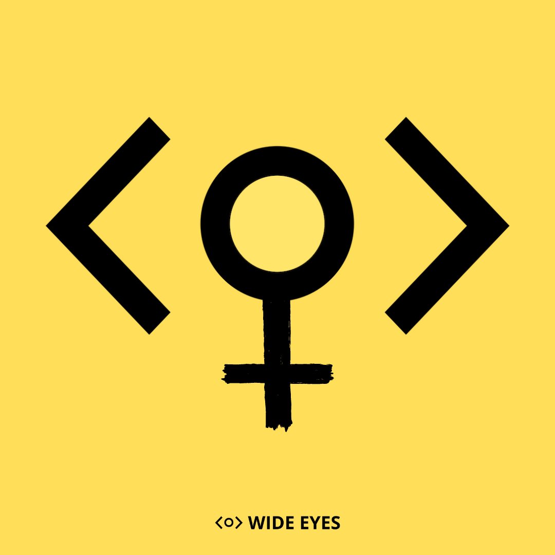 &lt; WOMEN IN TECH &gt;
Let's be honest, we need more talent in tech. The #WideEyes team is composed of 40% #women. To keep growing, we need more females to study science, math, and IT courses.
#WE believe in talent, not genders! 

#EmbraceEquity #womenintech #IWD2023 #8m #8m2023