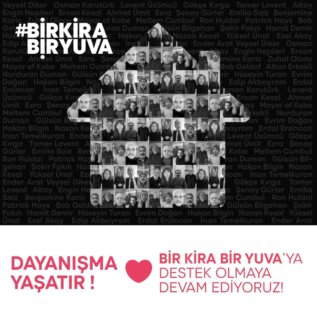 Bir Kira Bir Yuva kampanyasına destek olan herkese çok teşekkür ederiz. Umuyoruz ki  hep birlikte daha fazlasını başaracağız. Dayanışmayı büyütmeye devam ediyoruz. 

👉🏼birkirabiryuva.org adresinden sizde kampanyaya destek olabilirsiniz.