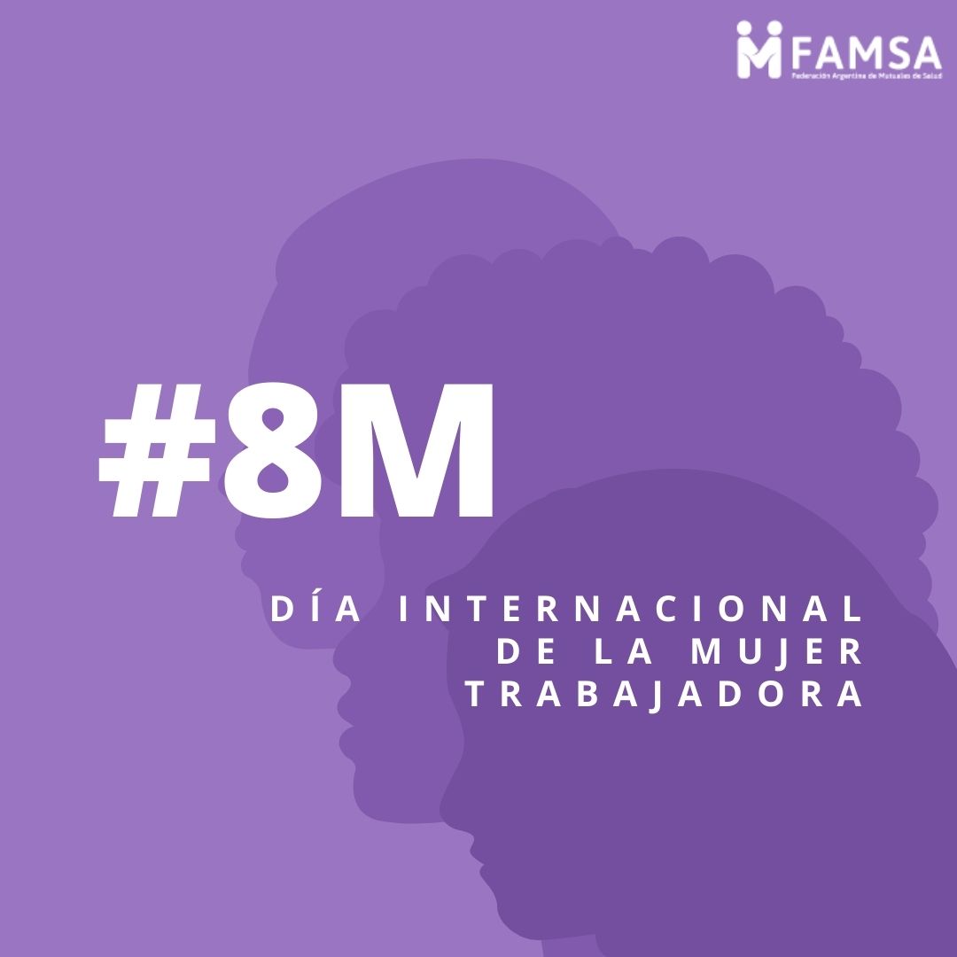 En este #8m conmemoramos el Día Internacional de la Mujer Trabajadora.
¡Sigamos trabajando juntos para construir una sociedad justa e igualitaria! 💪🏽

#8m #diadelamujertrabajadora #famsa #mutualismoargentino #saludargentina #mujeres #argentina