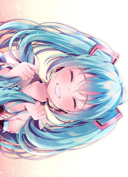 「マスターだいすき!」#ミクの日 