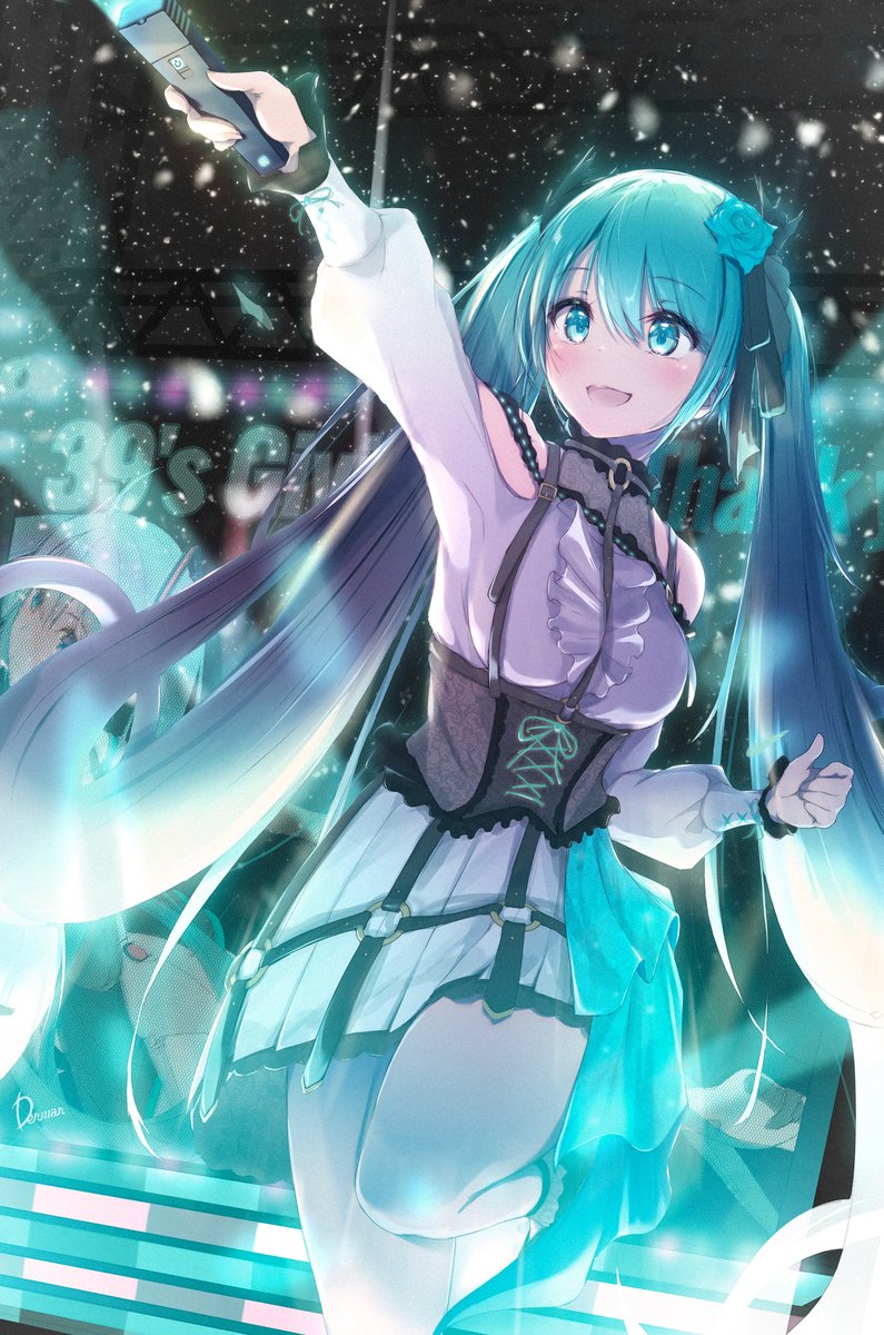 初音ミク 「#ミクの日 #ミクの日2023 」|Dermar🔞【同人風漫画・CG集はじめます✨】のイラスト