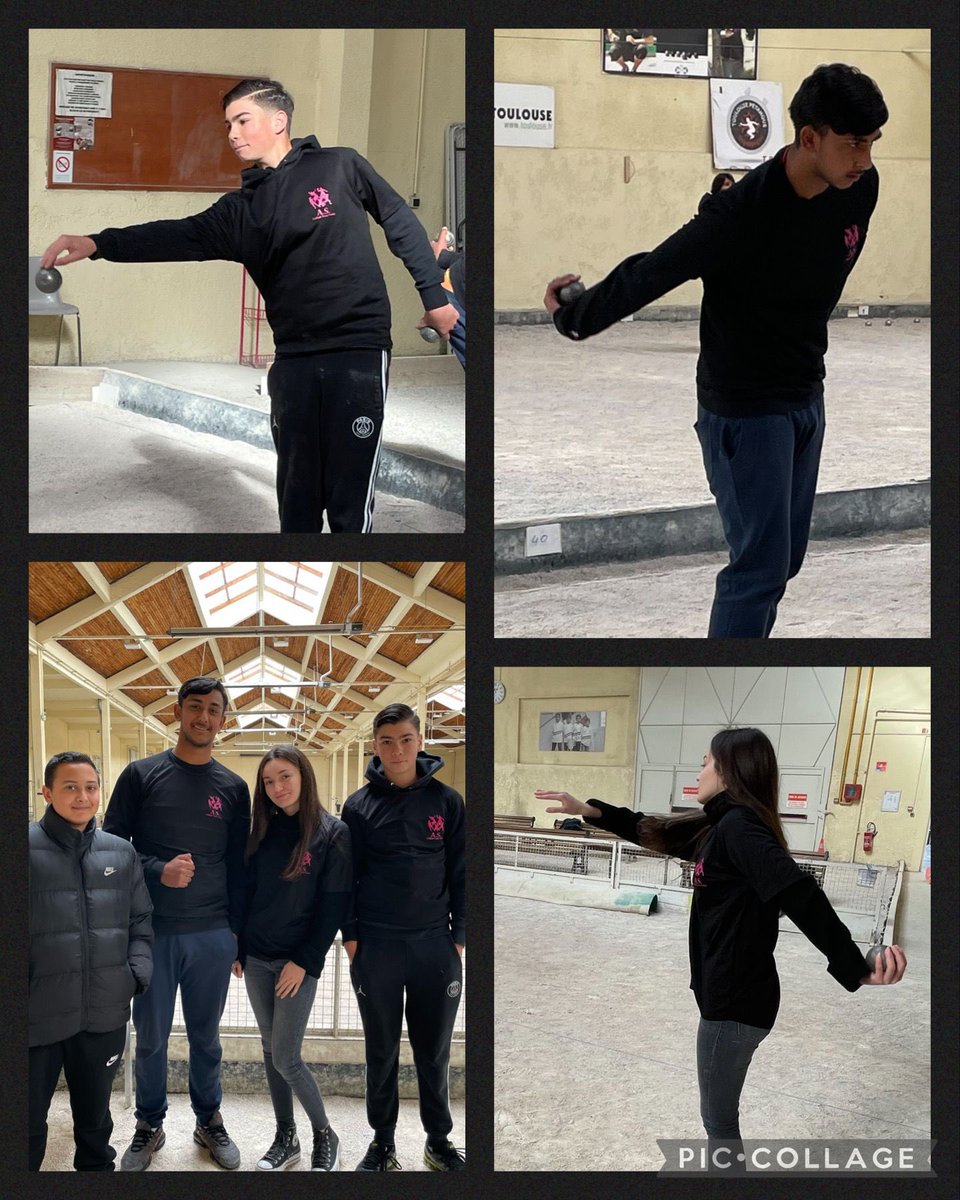 ClgRosaParks's tweet photo. [AS PETANQUE] Bravo à nos 3 joueurs et notre JO d’avoir brillamment remporté le championnat départemental de pétanque @unss31 Rendez-vous aux acads à Tarbes le 29/03 @EpsToulouse @EducPrio31 @actoulouse https://t.co/jZQcrqrFfq
