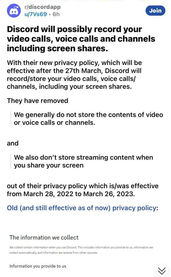 Discord is not secure.