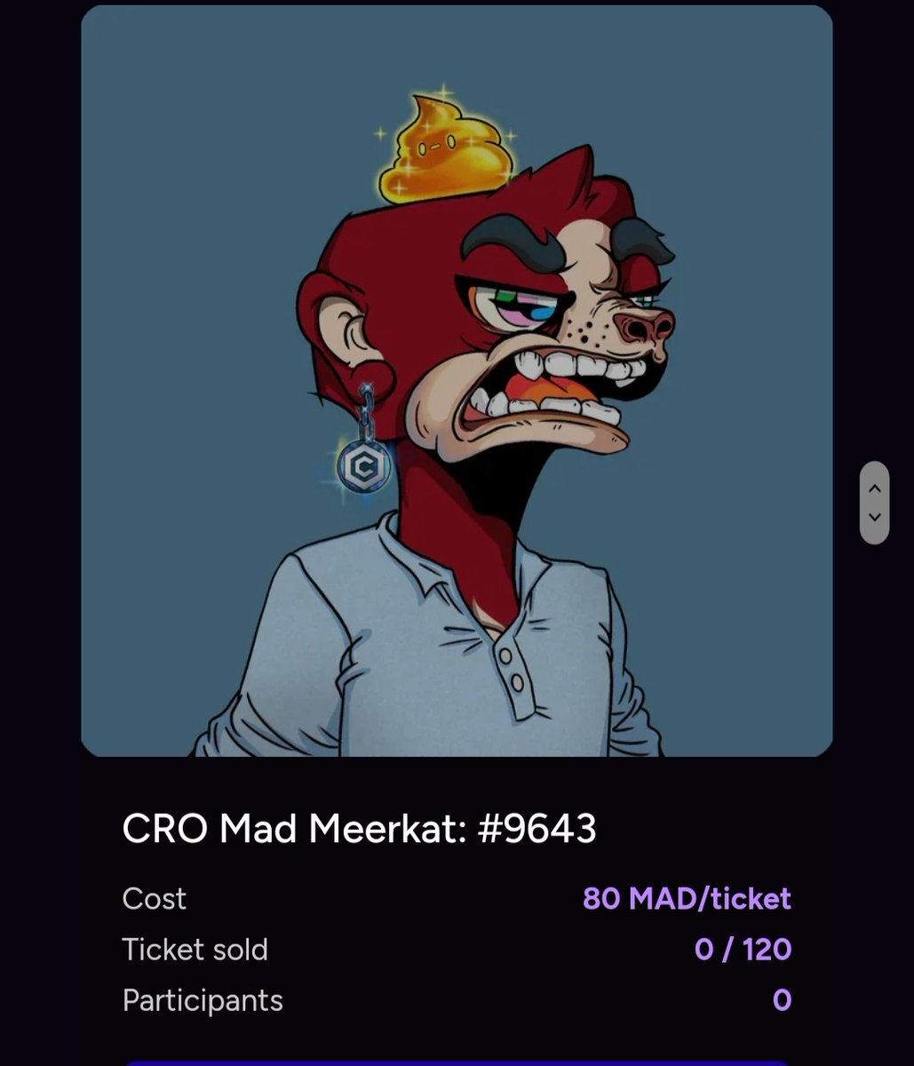 agitoRIP's tweet photo. @MadMeerkatNFT just launched RAFFLES on https://t.co/2Rh7m08c18
- great utilization for $MAD
- cost effective way to get MM NFTs for a fraction of the cost
- mystery Raffles
- raffle cost is under 100 $MAD per raffle ticket
- opportunity to enter MM ecosystem
#mad4life
#OneMM https://t.co/mQm3yi6xO9