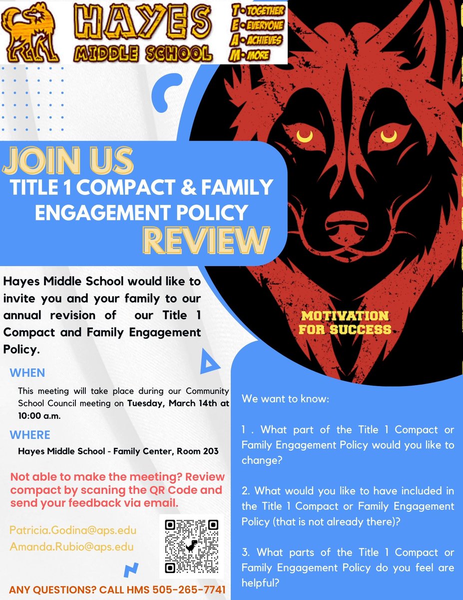 Hayes Middle School tweet media