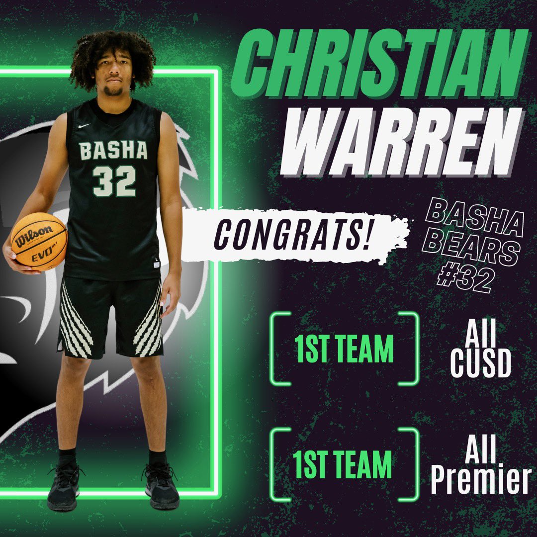 Basha Basketball (@bashabasketball) on Twitter photo Congrats to @lowlife_warren on a great junior season! Ready for a big senior year! <a href="/BashaAthletics/">Basha HS Athletics</a> <a href="/MarquesReischl/">Marques Reischl</a> <a href="/bashabearnation/">Basha Bear Nation</a> <a href="/bashabearden/">COURT SIDE SAVAGES</a> Congrats to @lowlife_warren on a great junior season! Ready for a big senior year! <a href="/BashaAthletics/">Basha HS Athletics</a> <a href="/MarquesReischl/">Marques Reischl</a> <a href="/bashabearnation/">Basha Bear Nation</a> <a href="/bashabearden/">COURT SIDE SAVAGES</a>
