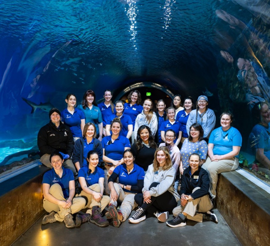 March is Women's History Month, and today we celebrate International Women's Day. We are grateful for the amazing women from every team at the Aquarium. Follow us this March as we highlight women scientists! 
#llpa #WeAreAZA #aquarium #draperutah #internationalwomensday