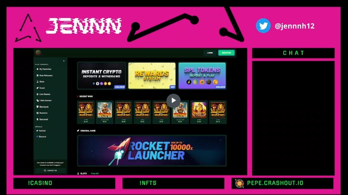 AkilahDunlop's tweet photo. Hey, come and check @jennnh12 Live on kick in 5 min! 

- Free spins to giveaway! 
- NFTs as well 

Join now:  https://t.co/gZM9Ik7jze

@hey_wallet send 44444 $CHILI to the first 250 retweets and follows @jennnh12 and join Kick https://t.co/sPV4a1UISS