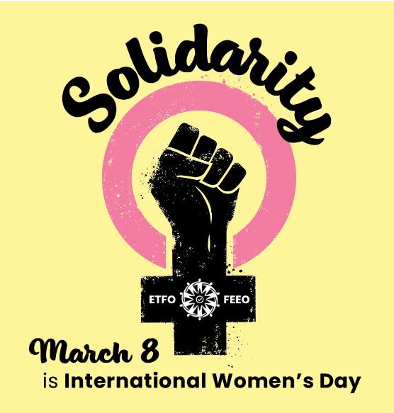 etfoaq's tweet photo. Today is a day to honour the many accomplishments that women have over history.  Take a moment today to tell one woman (or more) how much she means to you or how she has made a positive difference in your life. https://t.co/MYosHGdwTX