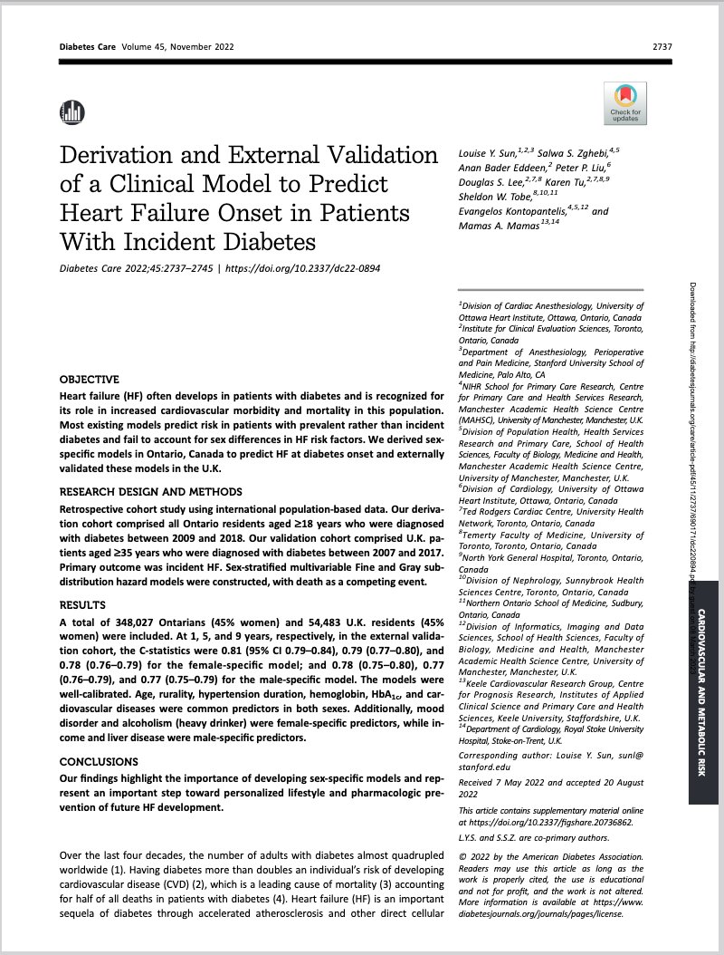 1. International Women's Day - A (longish thread) thread.
I wanted to thank all the brilliant women that have supported my career in the past year. 
All the world class researchers with their own programs of research that have collaborated with me including <a href="/hvanspall/">Harriette Van Spall, MD MPH 🇨🇦</a>