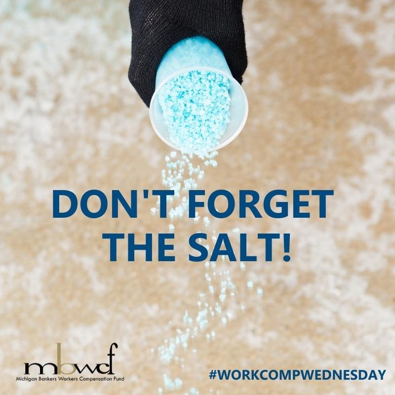 mibankers's tweet image. #WorkCompWednesday Spring is officially here (kind of) watch out for slippery ice melt! conta.cc/3CXVZWg