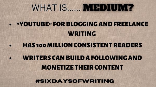 righttowriterru's tweet photo. @Medium is a very underrated platform for writers to grow their content..learn more about it right here:
https://t.co/5k0WJyMbTv #mediumwriters #SixDaysOfWriting https://t.co/RurjYvcg3O