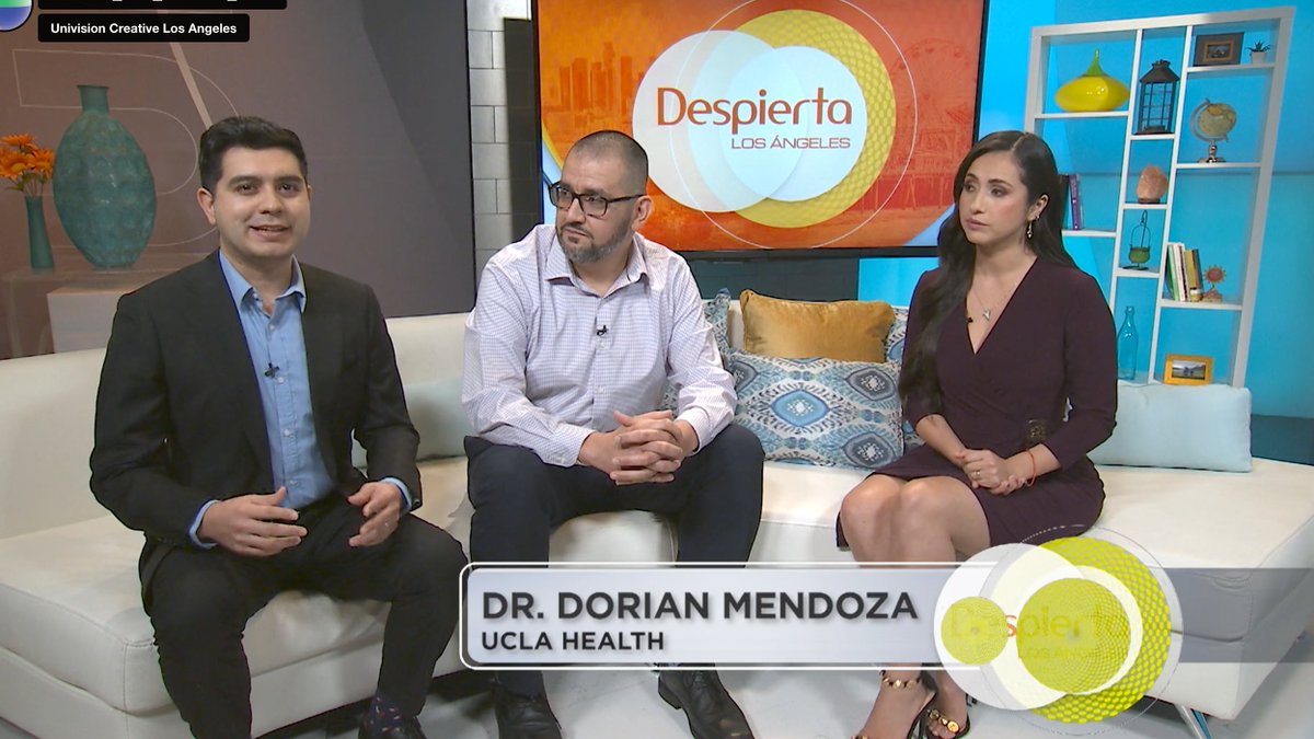 Fola May, MD PhD (@drfolamay) on Twitter photo Hispanic people in the U.S have low #colorectalcancer #screening rates. Thus our <a href="/UCLAHealth/">UCLA Health</a> partnership w <a href="/Univision/">Univision</a> this #ColorectalCancerAwarenessMonth
Here Dr. Dorian Mendoza <a href="/UCLAGIHep/">UCLA Gastroenterology and Hepatology</a> & #UCLA patient Laz Barajas discuss screening & survivorship
👉🏾 vimeo.com/801060096/5fdd… Hispanic people in the U.S have low #colorectalcancer #screening rates. Thus our <a href="/UCLAHealth/">UCLA Health</a> partnership w <a href="/Univision/">Univision</a> this #ColorectalCancerAwarenessMonth
Here Dr. Dorian Mendoza <a href="/UCLAGIHep/">UCLA Gastroenterology and Hepatology</a> & #UCLA patient Laz Barajas discuss screening & survivorship
👉🏾 vimeo.com/801060096/5fdd…