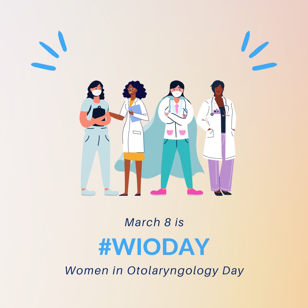 Every day, women in otolaryngology pursue groundbreaking research, develop innovative solutions & provide the care patients need to feel better. Thank you to the women shaping the future of the field — we are honoured to learn you. 👏  #womeninoto #wioday #iwd2023 #embracequity