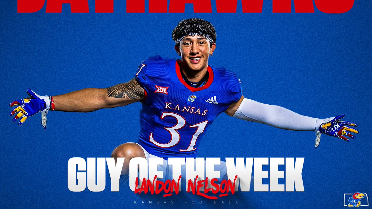 A well-earned Guy of the Week: <a href="/LandonNelson24/">Landon Kawananakoa Nelson</a>