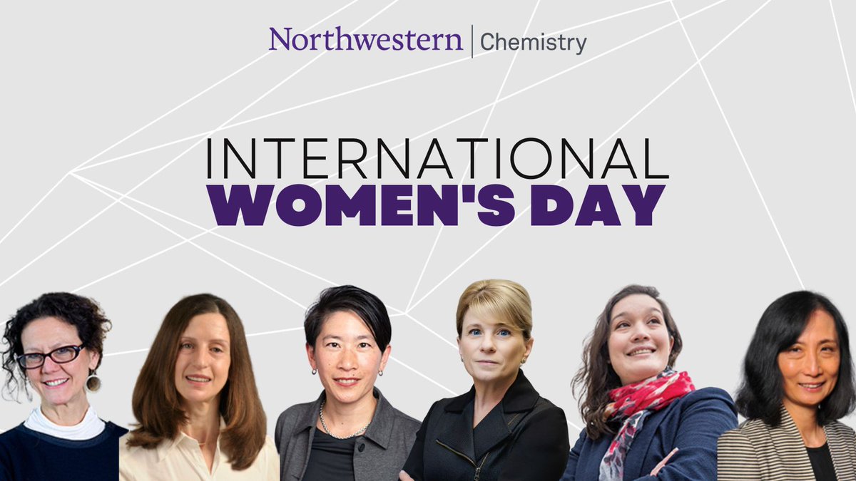 On this #InternationalWomensDay, we recognize the women who are a part of our core faculty at #NUChem. They are change-makers, innovators, and leaders who inspire us all to strive for excellence and make a positive impact in the world.
