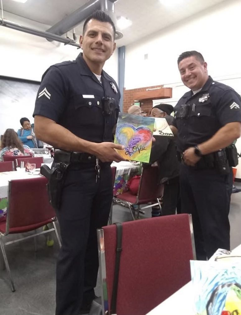 Here is a book every child should read. Thank you all for supporting @lapdcsp and the efforts of the hard working men and women of the @LAPDHQ #PuebloDelRio #CopsandKids