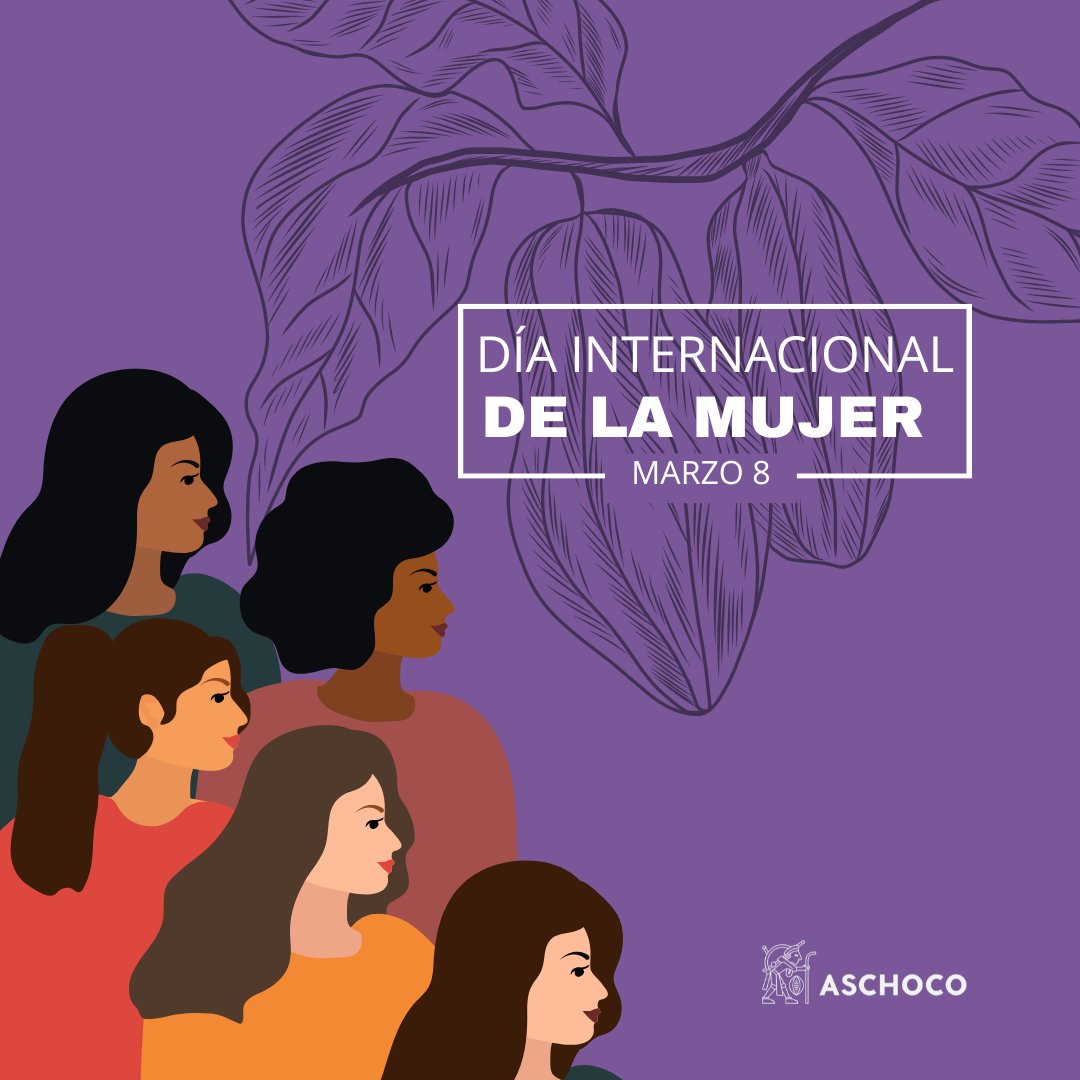 aschocomx's tweet photo. ✨💜Nuestro más profundo reconocimiento a todas las mujeres que forman la cadena de valor de la industria chocolatera y confitera.

Desde el campo hasta los corporativos ustedes forman parte esencial en la preservación del cultivo y producción de este alimento ancestral. 🍫🌿 https://t.co/gvdCDxfWjr