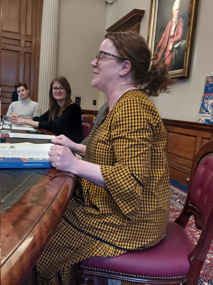 The Mason Institute (@masoninstitute) on Twitter photo Our colleague <a href="/emily_postan/">EmilyPostan</a> discussing key ideas explored in her recently published <a href="/CUP_Law/">Cambridge University Press - Law</a> book 'Embodied Narratives' at <a href="/masonInstitute/">The Mason Institute</a> hosted book launch event this evening at <a href="/UoELawSchool/">Edinburgh Law School</a> Our colleague <a href="/emily_postan/">EmilyPostan</a> discussing key ideas explored in her recently published <a href="/CUP_Law/">Cambridge University Press - Law</a> book 'Embodied Narratives' at <a href="/masonInstitute/">The Mason Institute</a> hosted book launch event this evening at <a href="/UoELawSchool/">Edinburgh Law School</a>