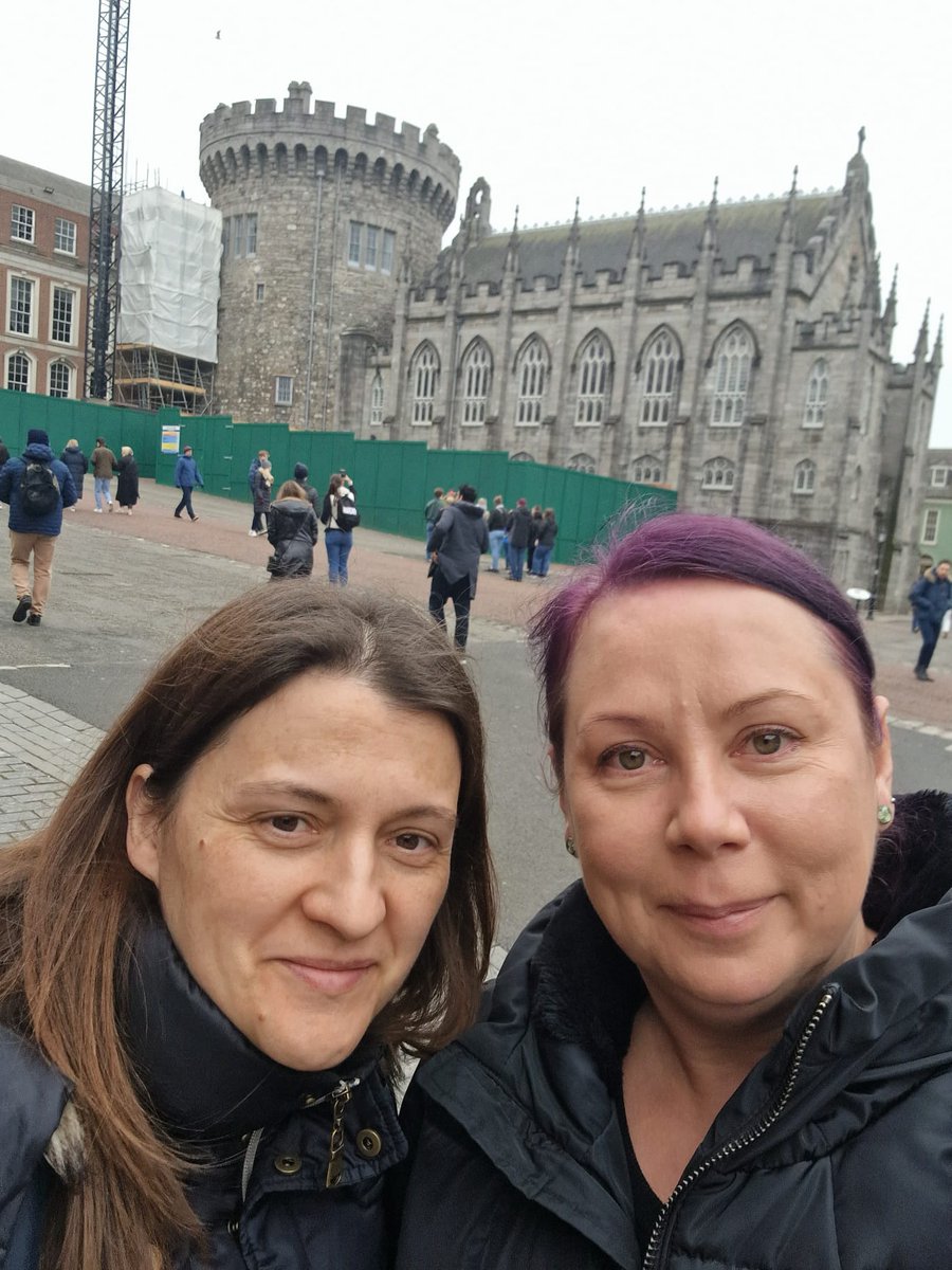Anabela (Trade Sales) &amp; Customer Account Manager Marta out and about in Dublin for a trade show at the weekend
👍
Event was a great success - but it was as cold there as it is here in London🥶

#InternationalWomensDay #InternationalWomensDay2023 #EqualityForAll #EqualRights