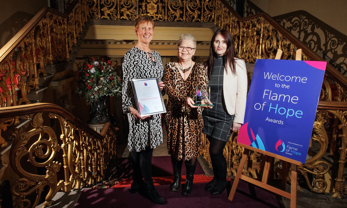 The very best of days in Scotland at the Flame of Hope awards in Edinburgh recognising our volunteers &amp; supporters who give so much to <a href="/CR_UK/">Cancer Research UK</a> 💙
#Togetherwewillbeatcancer