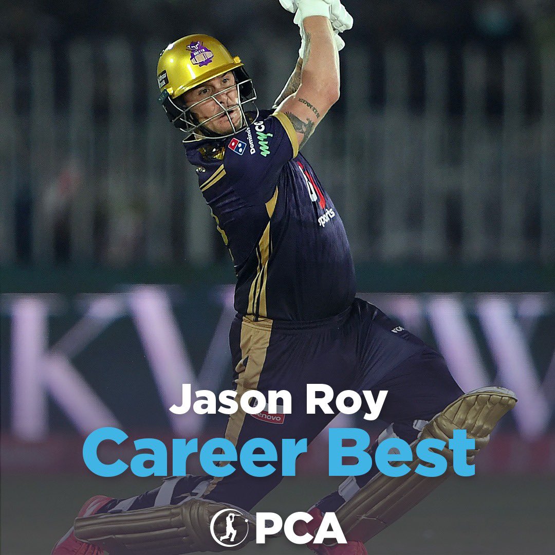 😍 J-Roy on absolute 🔥

🙌 Congratulations <a href="/JasonRoy20/">Jason Roy</a> on a brilliant career best in T20 cricket! 

1️⃣4️⃣5️⃣* Runs
6️⃣3️⃣ Balls
2️⃣0️⃣ Fours 
5️⃣ Sixes 

💪 Amazing innings, well batted J-Roy!