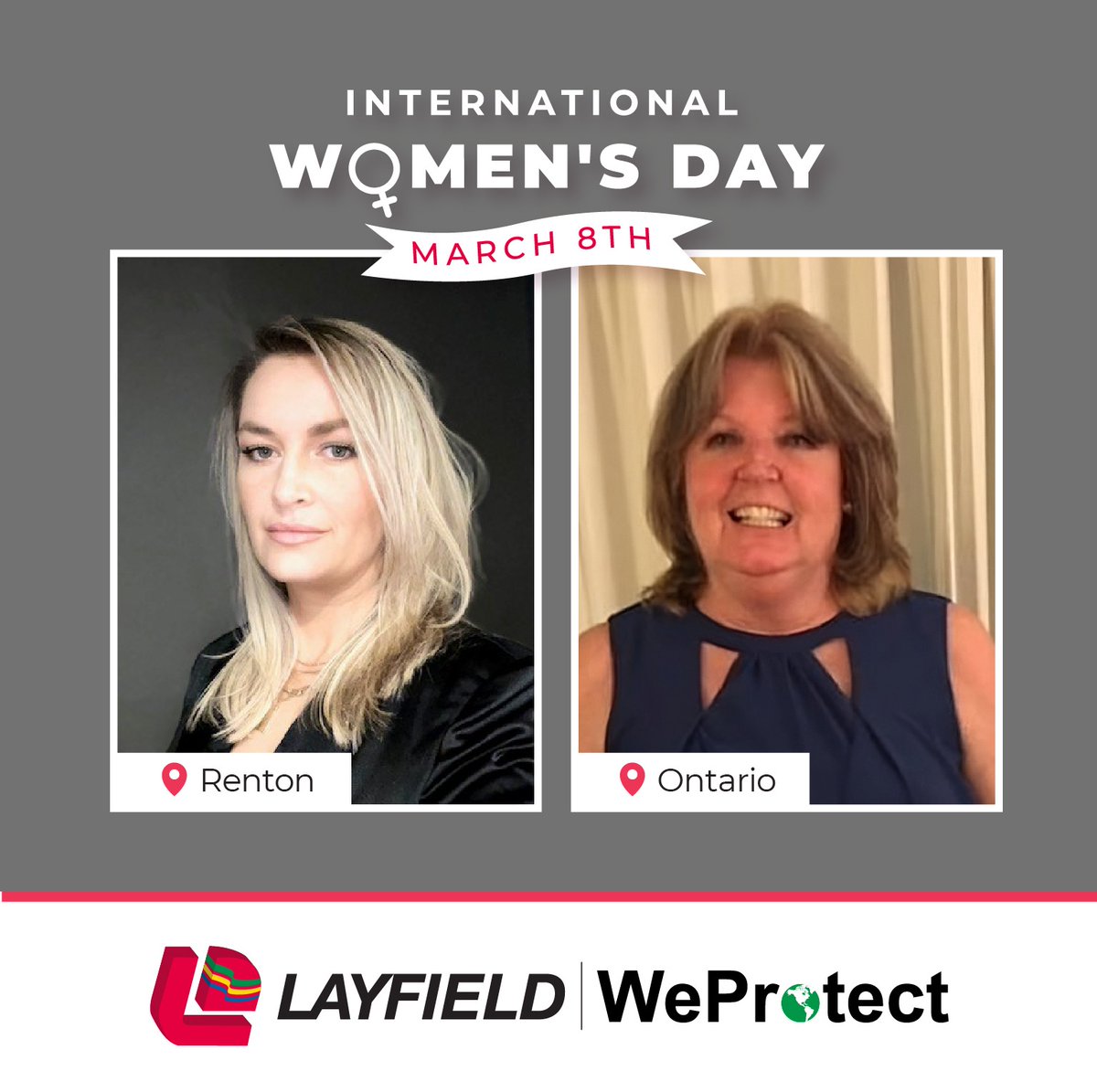 We are proud to recognize and celebrate the invaluable contributions of women in our company. At Layfield, we believe that fostering an environment of equity and inclusion allows us to be more innovative, creative and successful. ✊🏿✊🏾✊🏽 #IWD2023