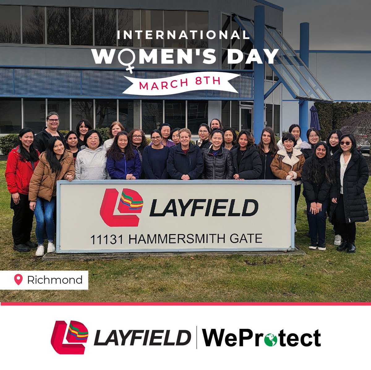 LayfieldGroup's tweet photo. We are proud to recognize and celebrate the invaluable contributions of women in our company. At Layfield, we believe that fostering an environment of equity and inclusion allows us to be more innovative, creative and successful. ✊🏿✊🏾✊🏽 #IWD2023 https://t.co/fSLF8p8xob