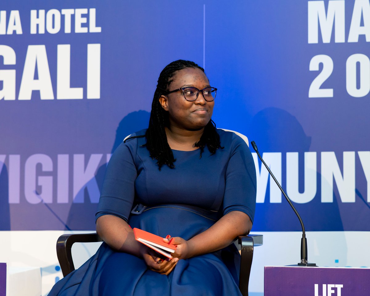 Rose Mary Happiness, a researcher, data scientist, and entrepreneur who is pursuing a Master of Science in Information Technology at CMU-Africa. #LiftHerUp #Umugorekuruhembe