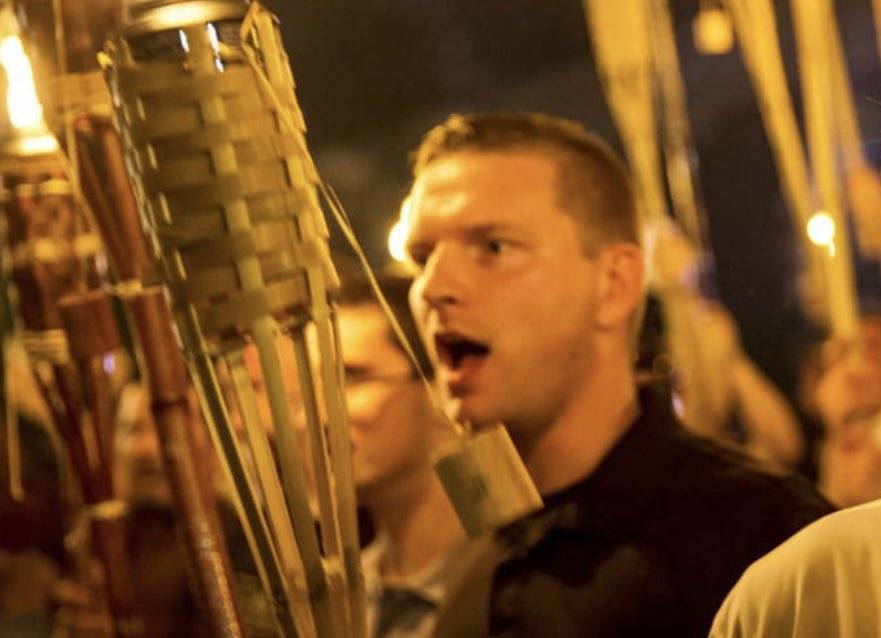 TristanSnell's tweet image. 86% of fentanyl convictions at the US/Mexico border are of US CITIZENS, not immigrants.

Like this guy. One of the Charlottesville tiki torch Nazis. Caught smuggling 33 pounds of fentanyl at the border.

THIS is who's smuggling fentanyl.