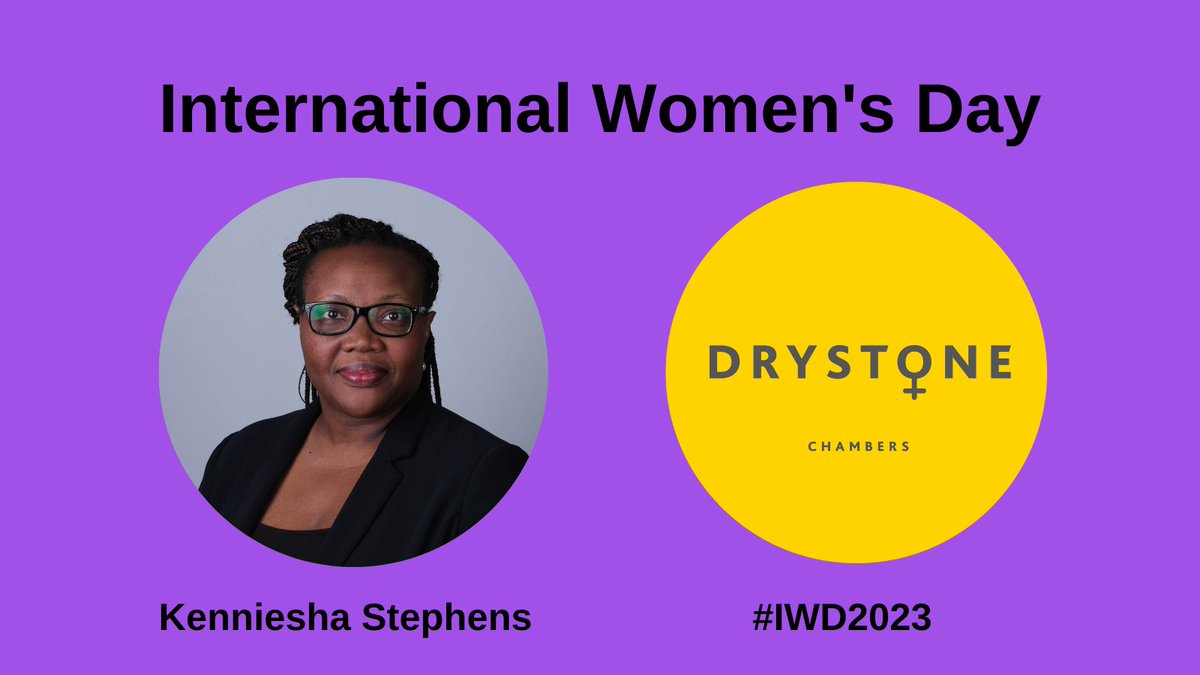 DrystoneCrime's tweet photo. Kenniesha Stephens, our newest tenant, writes about her journey arriving in England from St. Vincent &amp; the Grenadines at 6 years old, through #University, Bar School whilst working, personal tragedy, #pupillage and the Bar. A truly #inspiring read: https://t.co/af5BuX9dsT https://t.co/4yTCs8f1S6