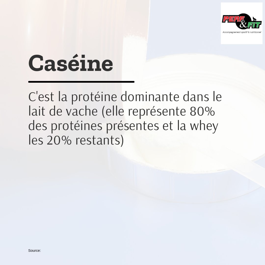 Perf_and_fit's tweet image. #Caséine : comment et pourquoi l&apos;utiliser ? 🤔 On lui distingue 3⃣ propriétés sur le corps :
  
👉 Facilite le brûlage de graisse pendant la sèche
👉 Avantage la prise de masse #musculaire
👉 Favorise la récupération musculaire
