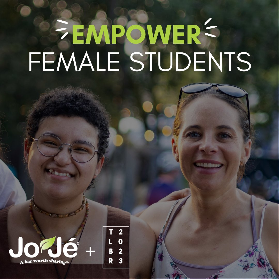 jojebar's tweet photo. For every box of JoJé Bars sold in March, we are donating $5 to the Barbara Mansfield Champion Scholarship Fund. 💚

Applies to all boxes of JoJé Bars sold during March. (Pro tip: Stock up and buy two boxes to take advantage of free shipping, too!)

https://t.co/mfZTDzj1mW https://t.co/TUDoVkPINm