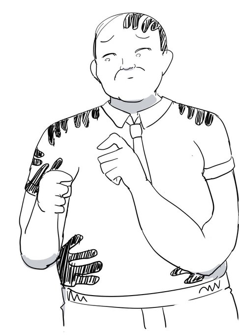 血まみれの手で労われた人 