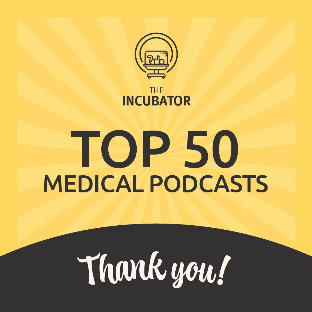 We're once again humbled by everyone's support! 🥰 Thanks to all of you for making this such an amazing community!

#NeoTwitter #PedsICU #medTwitter #MedEd