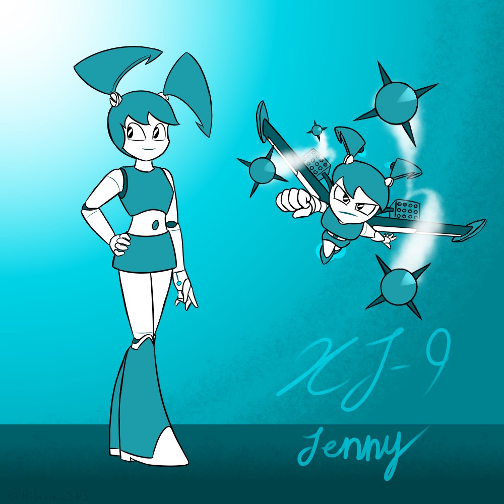 Jenny Wakeman (XJ-9) by delatoid on Newgrounds