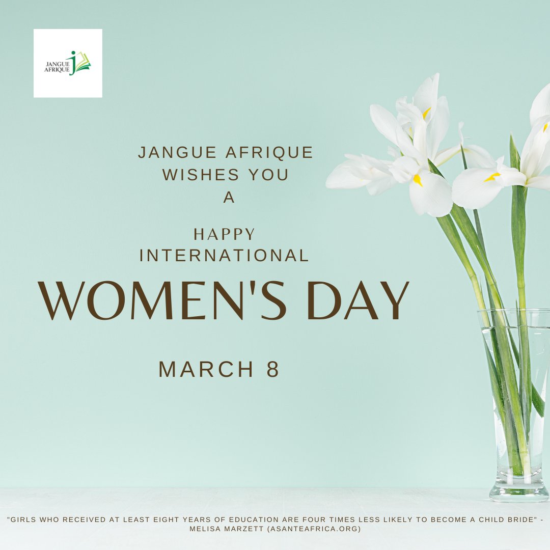 It's International Women's Day, and the theme for this year's celebration is #embraceequity. While wishing you a happy IWD celebration, we invite you to reflect on the following facts about Women's and Girl's education.