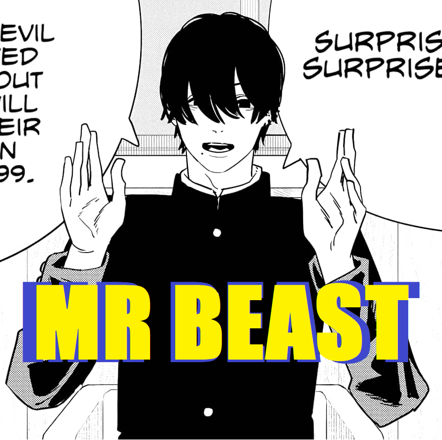 Wurzap's tweet photo. chainsawman chapter 122 theory
YOSHIDA IS MRBEAST!!
#csm122 https://t.co/TcTSiYuB4V