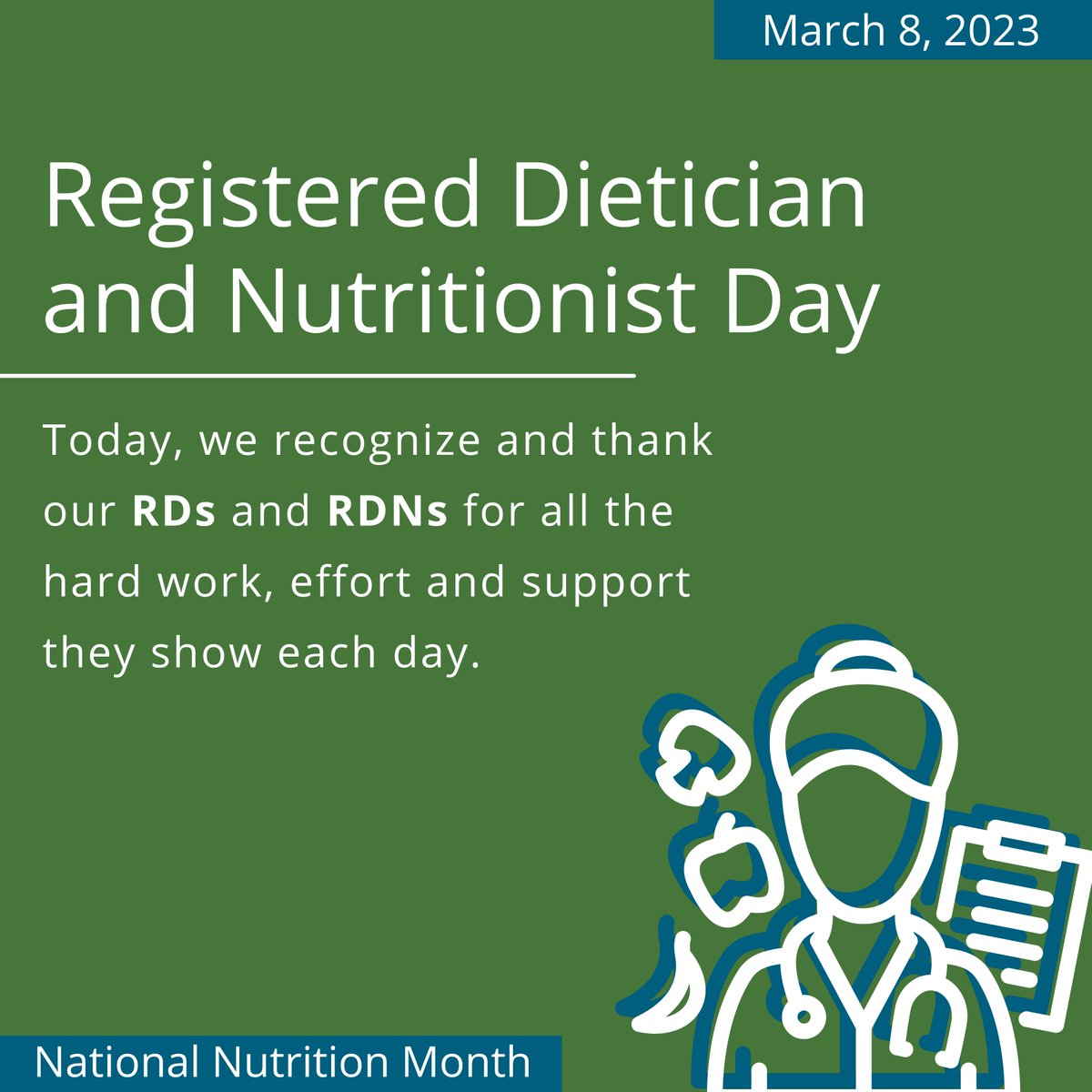 Monte Nido & Affiliates celebrates today how these passionate professionals help clients attain full recovery from their eating disorders! 
#RDNDay #edrecovery #edsupport #eatingdisordertreatment