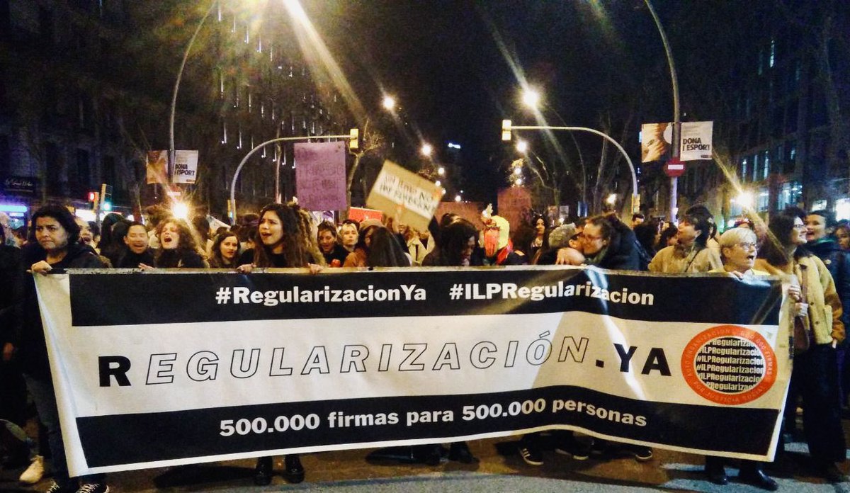 faticevallossc's tweet photo. 🗣️Ens organitzem per sostenir-nos i enfortir-nos! Migrar és un dret per a totes! El feminisme serà antiracista o no serà! ✊🏿✊🏾✊🏽
#8M2023 #feminismeantiracista #decoloniza #regulariza #RegularizaciónYA #Justiciasocial https://t.co/IJsvdsFkPH