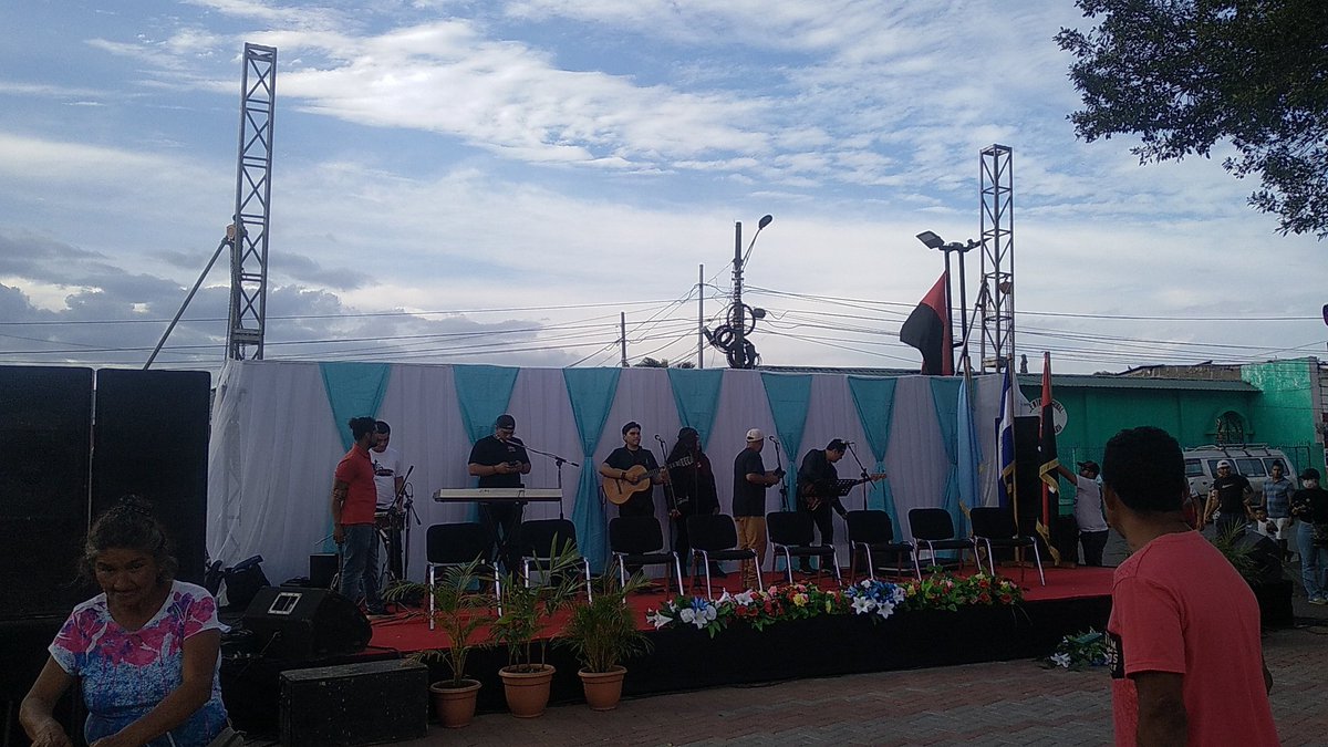 Por dar inicio a la inauguración del parque de #Diriamba gracias a la gestión de nuestro buen gobierno.#Nicaragua #8DeMarzo