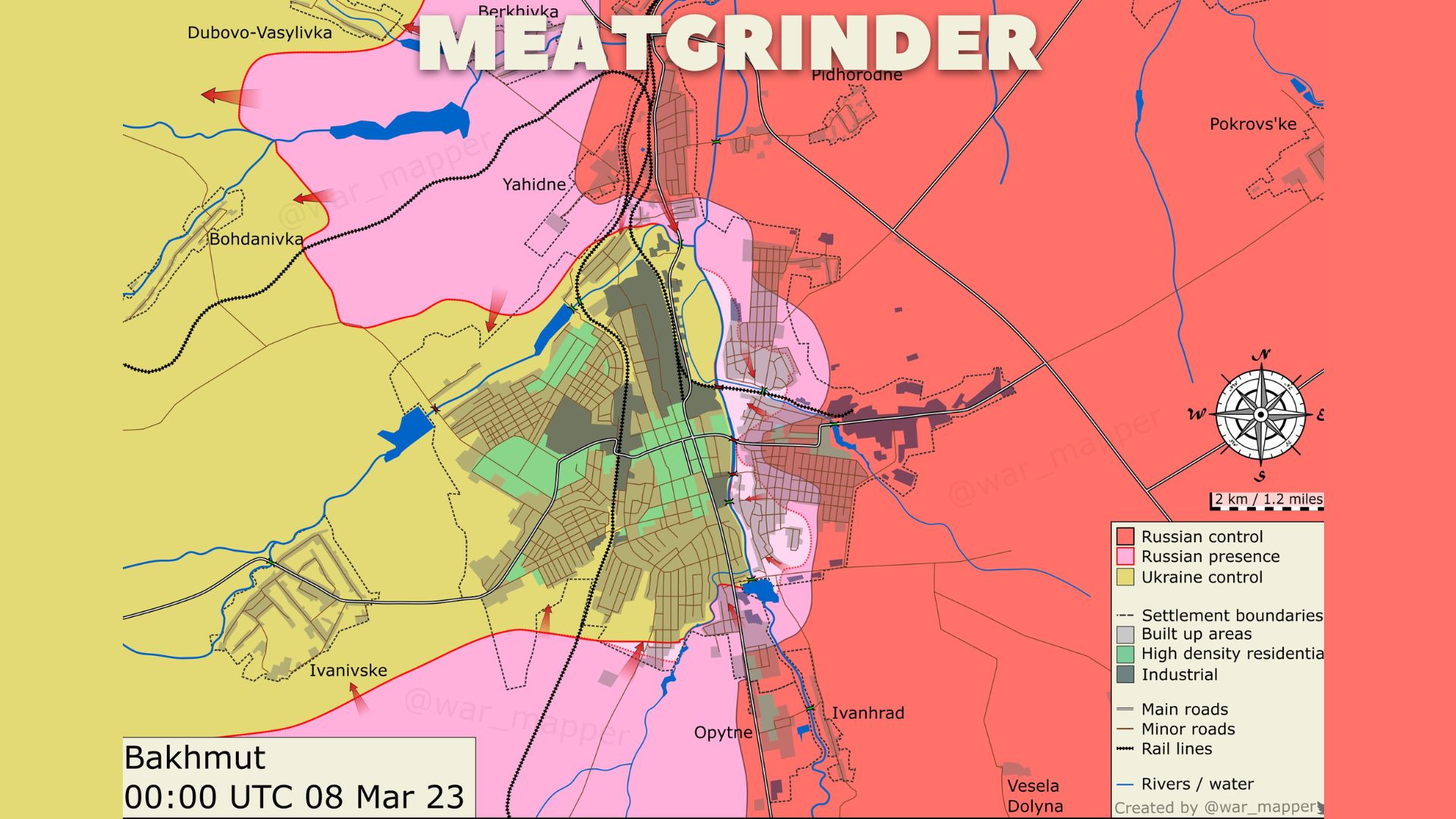 amuse on Twitter "UKRAINE WAR HIGHLIGHT • The Bakhmut Meat Grinder Have you wondered why