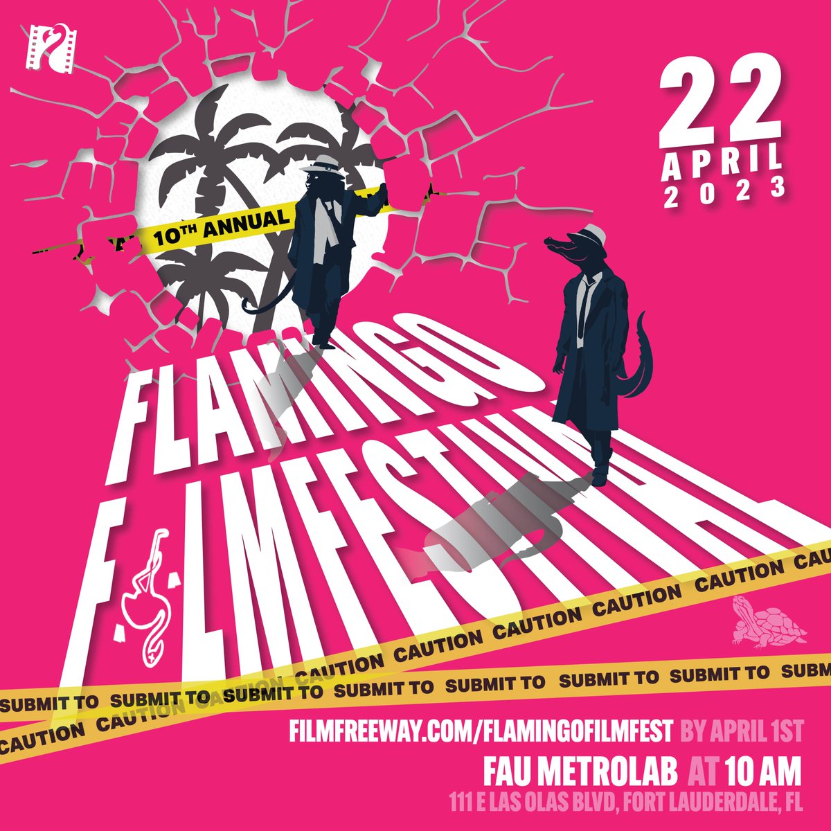 10th Annual Flamingo Film Festival is now accepting submissions! The regular deadline is April 1. Those submitting films receive a free 1-year digital subscription to Videomaker. To celebrate the 10th year, use the secret fee waiver code FFFX for 50% off, good thru April 1.